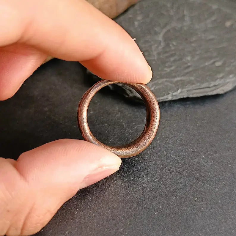 Bague Vitalité Cuivre Rouge