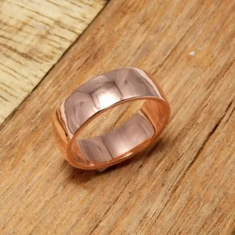 Bague Vitalité Cuivre Rouge